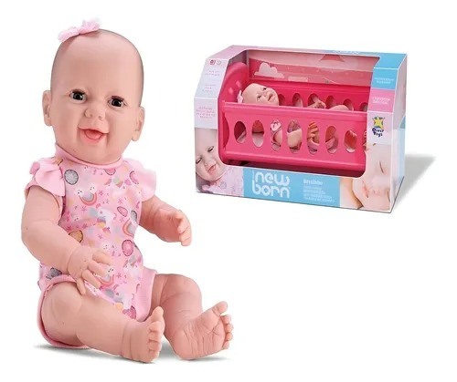 BONECA NEW BORN BERCINHO